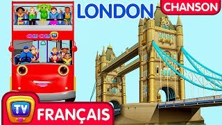 Les Roues De L’autobus  La Ville de Londre Collection  ChuChu TV Chansons [upl. by Duster]