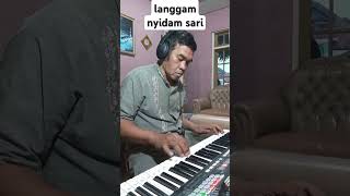 nyidam sari musiclanggam versipiano psr e433 [upl. by Martie628]