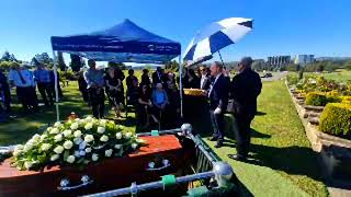 Funeral Service  Graveside  Radomir Rada Ilic  6 September 2024 [upl. by Aviv]