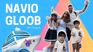 FOMOS PARA O NAVIO GLOOB EM FAMÍLIA  Pam Puertas [upl. by Katrinka622]