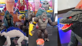 TOY REPORT More GxK Figures GiantBattle Roar Shimo and Mega Godzilla and Kong Revealed [upl. by Liauqram262]