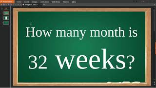 ✅ How many month is 32 weeks [upl. by Homer]