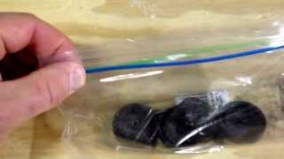 Pinewood Derby Wheel and Axle Graphite ZipLoc Bag Tip [upl. by Moreen]