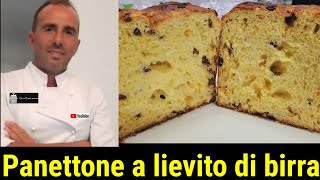 Panettone natalizio con lievito di birra stupendo spiegato benissimo da un pasticciere napoletano [upl. by Claresta]