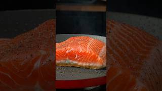 Salmon Steak cooking shorts bankii [upl. by Solitta904]