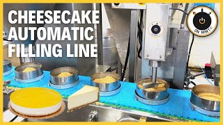 Cheesecake Automatic Filling Line [upl. by Launame387]