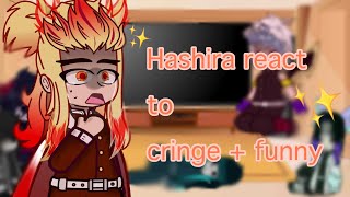 Hashira react to cringe  funny✨✨✨gachaclub kny gachareact 🎀🎀💗✨ [upl. by Amlas]