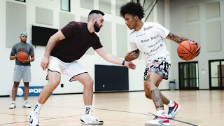 Mikey Williams Full Workout  Ryan Razooky [upl. by Moran674]