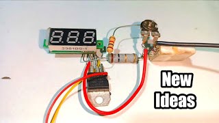 How to Convert Voltmeter to Ampmeter  DC Volt Meter Convert AC DC Amp Meter  0100 Amp [upl. by Rocky]