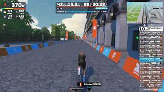 Zwift FRR Stage 1 Talentfrei pb Baldiso  CAP  Paris ChampsElysees [upl. by Gallard]