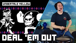 quotDeal Em Outquot From Undertale Yellow On Drums [upl. by Avevoneg]