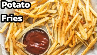 Crispy Potato Fries RecipeHow To Make Potato Fries At HomePotato Chipsآلو کے چپسFoodfusionPk [upl. by Omik]