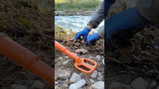 Metal Detecting in the River  a Surprising Discovery shorts metaldetecting treasure [upl. by Sofko505]