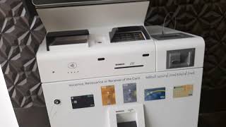 HITECH BA ATM CARD PRINTING MACHINE [upl. by Eynenihc396]