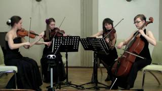 Fleur de Lys Quartet  WA Mozart Eine Kleine Nachtmusik [upl. by Apollus255]