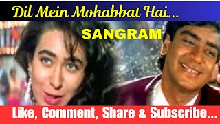 Dil Mein Mohabbat Hai Cover Song  Sangram  Kumar Sanu Alka Yagnik  90s hit songs  RK Rising [upl. by Esineg]