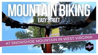 Snowshoe Mountain for the first time warming up on Easy Street mountainbike mtb mtblife gopro [upl. by Orji]