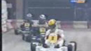 Karting Ayrton Senna and Alain Prost duel full race 1993 [upl. by Gayner]