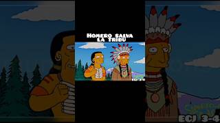 Homero salva la Tribu thesimpsons homersimpson humor shorts shortsfeed shortsviral [upl. by Einwahr]