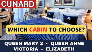 CUNARD Choosing the PERFECT Cruise CABIN Our Tips amp Recommendations [upl. by Medea]