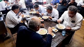 広島）超絶怒涛の炒飯ラッシュ！サラリーマン達の胃袋を満たすガッツリ男飯食堂が最高すぎた。。 [upl. by Downall992]