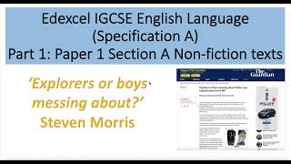 Analysis of Explorers or boys messing about by Steven Morris [upl. by Bresee788]