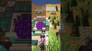 Minecraft Shaders Which Side is Better [upl. by Ahsenev231]