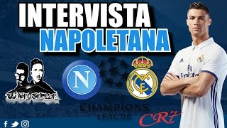 NAPOLI  REAL MADRID INTERVISTA CRISTIANO RONALDO CHAMPIONS LEAGUE [upl. by Aharon219]