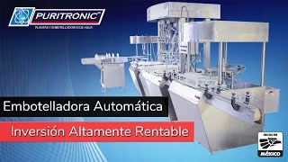 Embotelladora de agua purificada  Puritronic [upl. by Mercado]