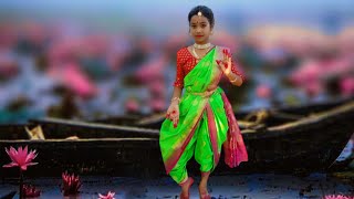 Aigiri Nandini  Ishanvi Hegde  Durga puja dance  Bharatanatyam  Guru Dr Asha Nair choreography [upl. by Nayr587]