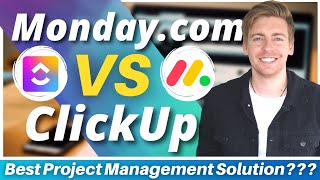 Mondaycom Vs ClickUp  Whats The Best Project Management Software in 2023 [upl. by Niamrahc]