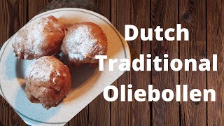 Dutch Traditional Oliebollen  The way I make it خواردنێکی هۆڵەندی تایبەت بە سەری ساڵ [upl. by Kanya]