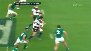 Casey Laulala bounces 138kg prop Tony Buckley [upl. by Artemla]