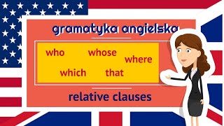 gramatyka angielskarelative clauses [upl. by Akiram]