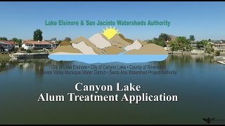 Canyon Lake Alum Treatment [upl. by Sineray]