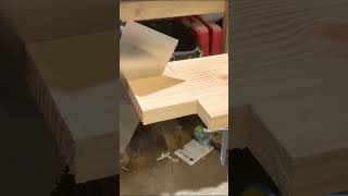 Sciage Des Traverses Pour Mon Lit En Bois DIY  woodworking diy wood asmr [upl. by Ahsaetan]