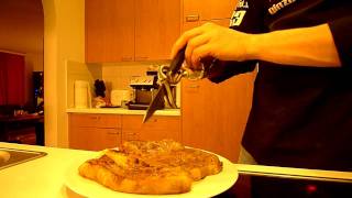 Cutting meat using Hosmer work hook [upl. by Hills]