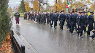 Remembrance Day Parade 2024 in Kamloops BC [upl. by Belle105]