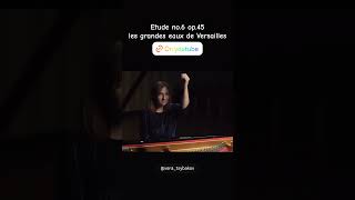 JB Robin Etude no6 op45 quotLes grandes eaux de Versaillesquot  Véra Tsybakov [upl. by Brew]