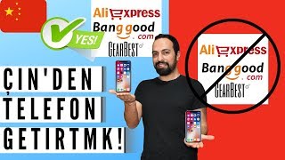 Çinden Gümrüğe Takılmadan Telefon Nasıl Sipariş Edilir  2019 Gizli Yollar [upl. by Ecienal]