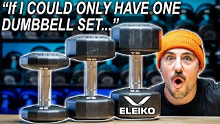 Eleiko Rotating EVO Dumbbells Review  Best Designed Dumbbell According to Coop [upl. by Naira676]