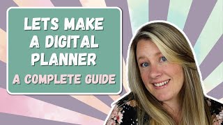 How to create a digital planner from concept to creation Ep 4 [upl. by Dixil]