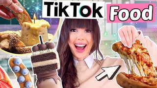 5 Tage nur TikTok Food erlaubt 🍕 gehypte Rezepte  ViktoriaSarina [upl. by Cliffes]