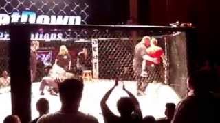 4 second Brazil kick KO Garrett Whitman [upl. by Ivzt]