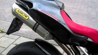 MV Agusta F4 1000R open arrow exhausts [upl. by Htedirem]