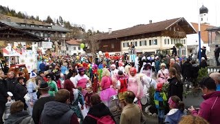 Umzug am Maschkerasonntag 26022017 in Wallgau [upl. by Aneelehs]