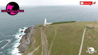 Day 8 Final Day of Holiday in Cornwall 2024 Visit to Trevose Head Lighthouse Padstow Drone Views [upl. by Oigufer]