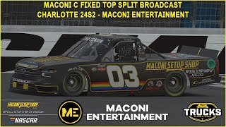 iRacing Fixed NASCAR Series Tutorial Maconi C Fixed Truck Series at Charlotte 24S2 [upl. by Tristis643]