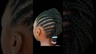 Old school braids hairstyle for kids [upl. by Terena]