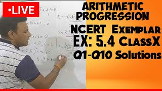 NCERT Exemplar Class 10 Maths Exercise 54 Q1 Q2 Q3 Q4 Q5 Q6 Q7 Q8 Q9 Q10 Solutions AP  Chapter 5 [upl. by Leavelle]